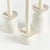 Made of a highfired, durable stoneware and finished with aCreamyWhite reactive glaze, the Owen Candle Stands are a...