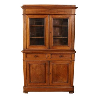 19th Century French Walnut Buffet For Sale
