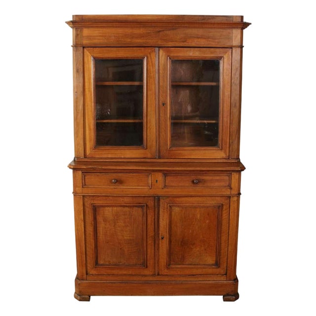 19th Century French Walnut Buffet For Sale