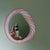 Large Candy Mirror in Striped Glass by Studio Berg For Sale - Image 9 of 14