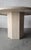 Stone 1970s Round Bullnose Travertine Dining Table With Hex Base For Sale - Image 7 of 7