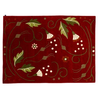 Nos Hand Knotted Scandinavian Design Rug by Veronica Seipel For Sale