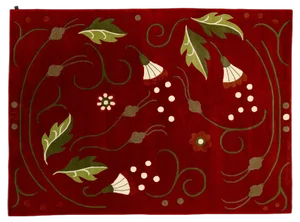 Nos Hand Knotted Scandinavian Design Rug by Veronica Seipel