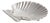Sanibel Shell Tray- Polished Nickel For Sale