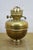 Late 20th Century AA Imports Brass Kerosene Hurricane Oil Lantern Sconce W Backplate Reflector For Sale - Image 9 of 17