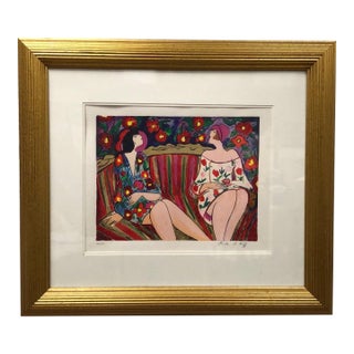 Late 20th Century Limited Edition Print by Israeli Artist Patricia Govezensky For Sale