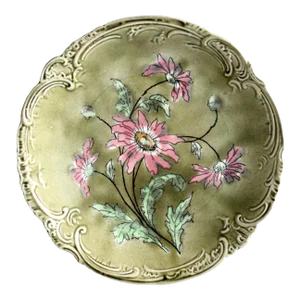 Antique Ludwig Wessel Imperial-Bonn Majolica Plate