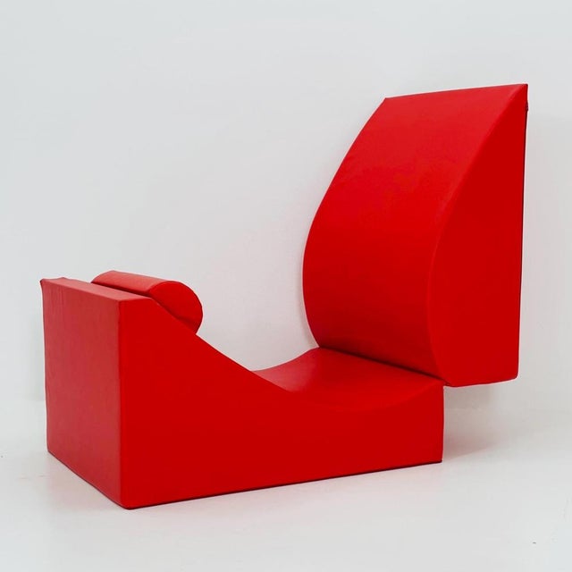 Textile Mid-Century Modern Italian Andreina Chaise Longue from Talamo Italia, 1990s For Sale - Image 7 of 11