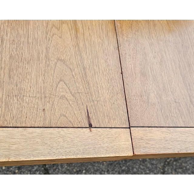 1950's John Van Koert for Drexel Walnut "Profile" Extension Dining Table W/ 3 Leaves For Sale In Washington DC - Image 6 of 8