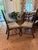 Queen Anne Pair of Late 20th Century Queen Anne Side Chairs With Needlepoint Seats For Sale - Image 3 of 5
