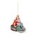 Rev up the holiday cheer with this Glass Snowmobile Santa Ornament Set! This charming collection of ornaments features...