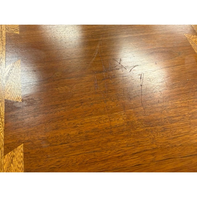 Pair of Mid-Century End Tables by Andre Bus for Lane Acclaim 2-Tier For Sale - Image 10 of 12