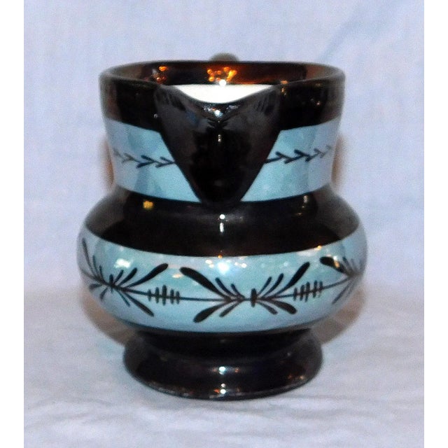 Antique English Copper Lustre Creamer For Sale In Philadelphia - Image 6 of 8