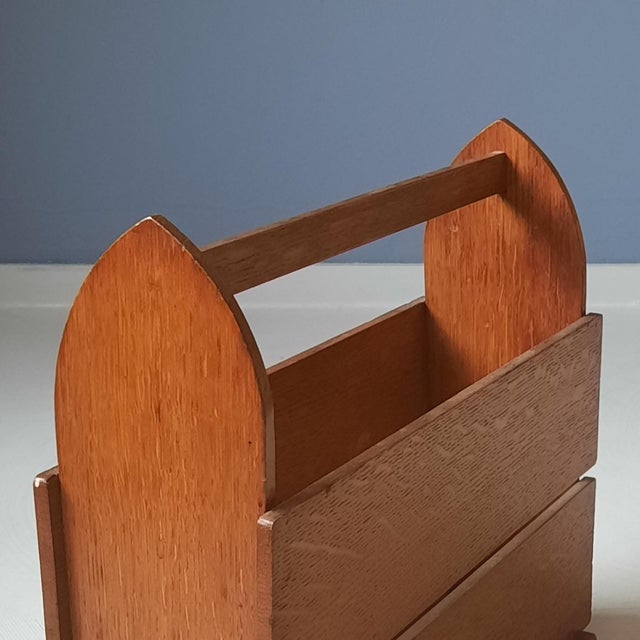 Art Deco Magazine Holder, 1930s For Sale - Image 6 of 8