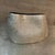 1980s Contemporary Decorative Ceramic Decorative Vase Silver Texture For Sale - Image 5 of 10
