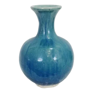 Caspian Blue Ceramic Vase