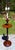 Vintage Solid Mahogany Barley Twist Floor Lamp Table For Sale - Image 4 of 16