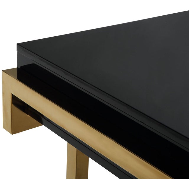 Majesty Black & Gold Desk Chairish