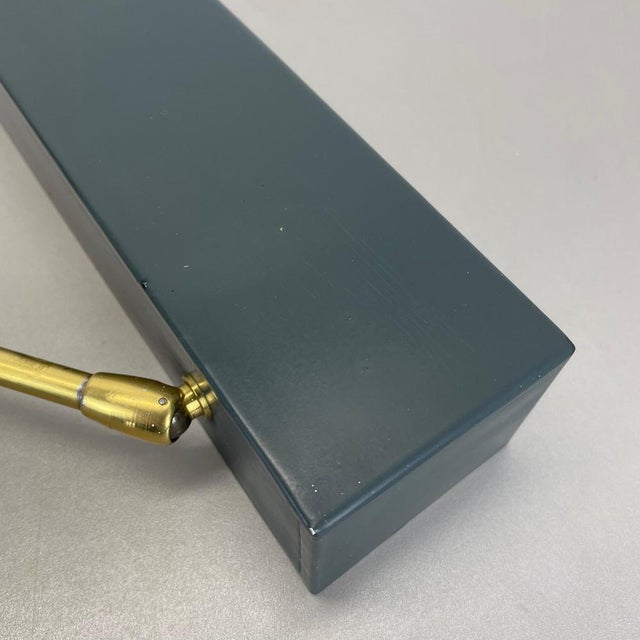 Modern Brass and Metal Adjustable Wall Light, 1950s For Sale - Image 11 of 18