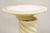 Antique Italian Classical Alabaster Marble Spiral Column Short Pedestal For Sale - Image 9 of 11