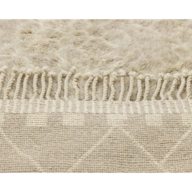 Textile Hand-Knotted Wool Premium Rug by Azele Studio For Sale - Image 7 of 10