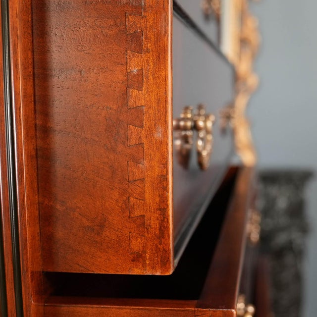 Niagara Furniture Mahogany Chippendale Tall Chest For Sale - Image 13 of 14