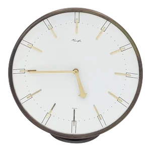 Heinrich Johannes Möller for Kienzle Germany Art Deco Mantle Clock C. 1950