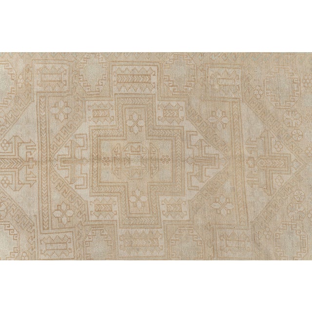 Vintage Circa 1940 Turkish Oushak Rug 5ft 9in X 7ft 5in For Sale - Image 15 of 15