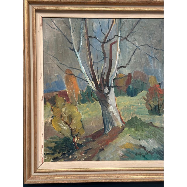Bo Alnerud, Tree, 1947, Oil on Panel For Sale - Image 15 of 18