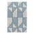 Mark D. Sikes for Dash & Albert Ojai Blue Loom Knotted Cotton Rug, 2'6" x 8' For Sale