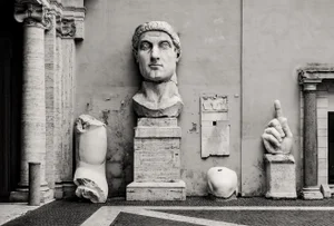 Guy Sargent, Constantine in Rome, 2023, Archival Pigment Print
