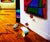 Original oil painting on canvas. Hand signed lower front by Ferjo. Canvas image size 40 x 60 inches. Canvas is not...