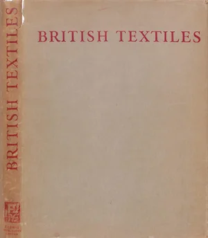 "British Textiles" Book 1951 Lewis, F.