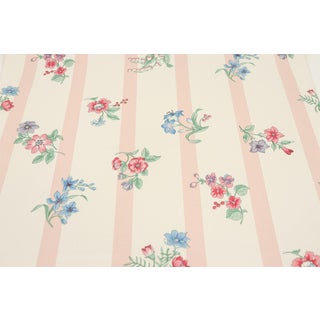 Vintage Waverly Cottage Wallpaper Rolls - Set of 6 For Sale