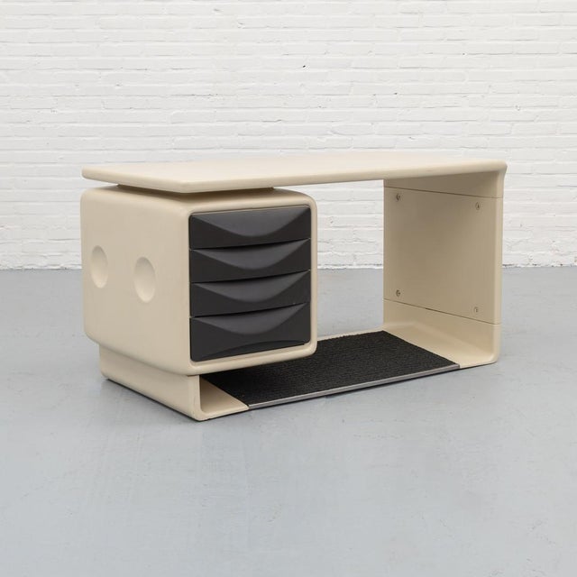 Vintage Jet Desk by Ernest Igl for Wilhelm Werndl 1970s For Sale - Image 13 of 13