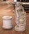 Mid-Century French Cast Stone Garden Figure of Woman at Well on Fluted Pedestal For Sale In Dallas - Image 6 of 13
