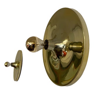 Gold Spacers Lamps from Honsel, 1960s, Set of 2 For Sale