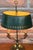 Metal Antique French Bouilette Brass Metal Shade Table Lamp, 1930s For Sale - Image 7 of 14
