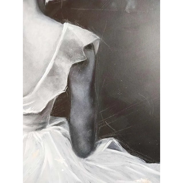 Sylvie Magnin, Étoile naissante, 2019, Oil on Canvas For Sale - Image 4 of 6