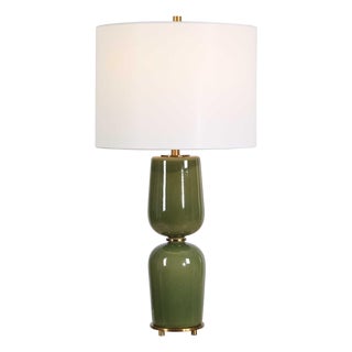 Meyer Green Table Lamp For Sale