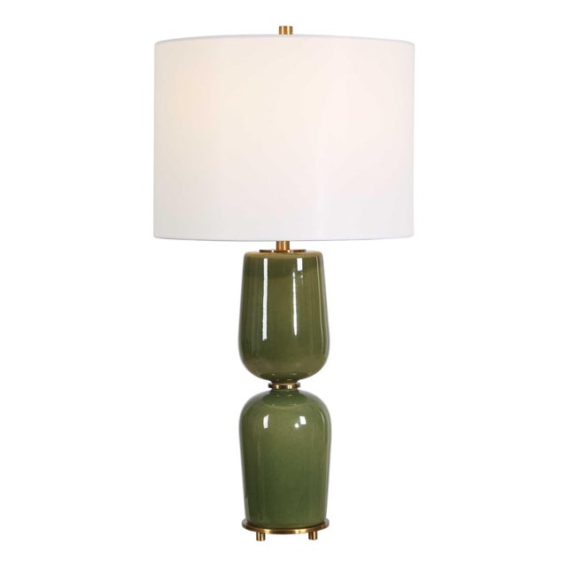 Meyer Green Table Lamp For Sale