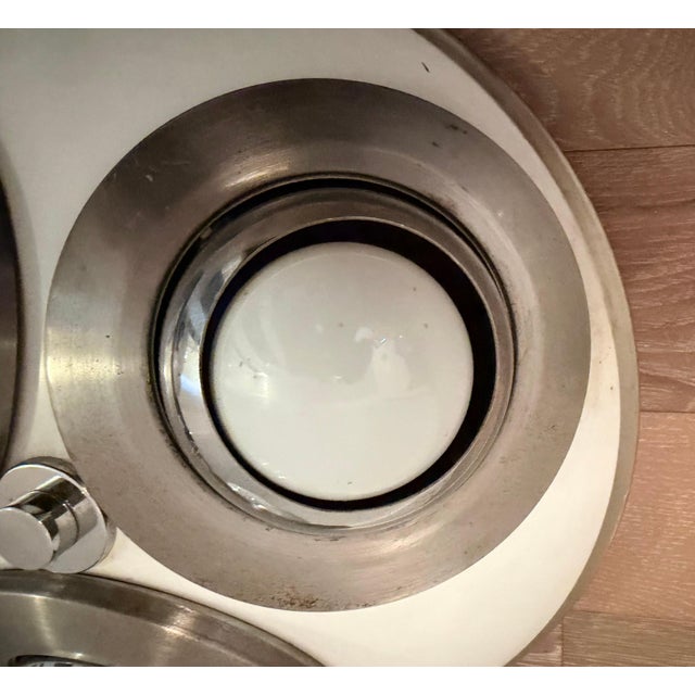 White 1950s Mid Century Modern Arredoluce Directional 3 light Flush Lamp For Sale - Image 8 of 18