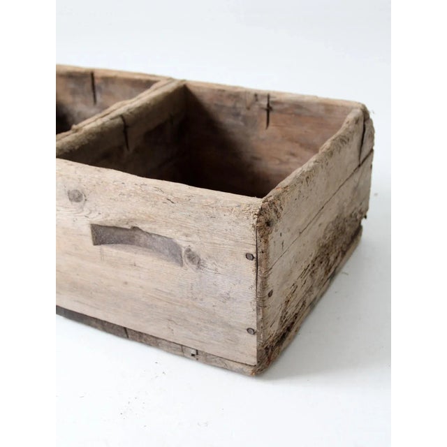 Early 20th Century Antique Double in Wooden Crate For Sale - Image 5 of 12