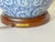 Wood Ralph Lauren Blue and White Ceramic Ginger Jar Lamp With Scrolling Vine Motif For Sale - Image 7 of 8
