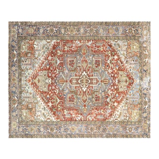 1940s Persian Heriz Rug For Sale