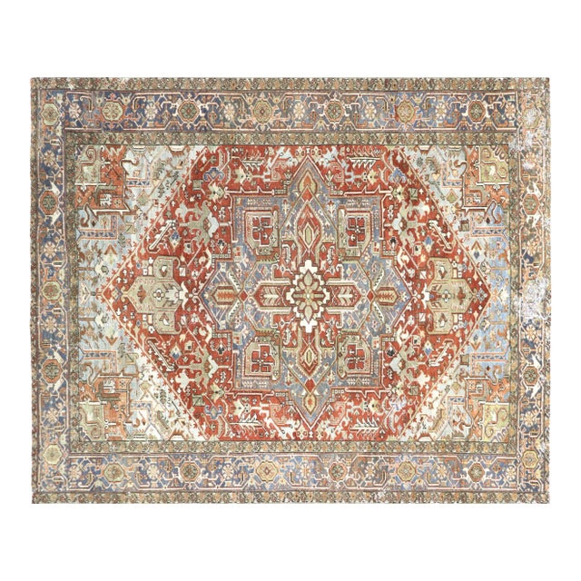 1940s Persian Heriz Rug For Sale