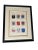 Each of the four frames depicts a set of hand painted family crest. These are a wonderful collection of crest and display...