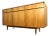 1970s Mid Century Danish Modern Teak 3 Door Credenza Media Cabinet With Top Drawers For Sale