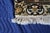 Traditional Hand Knotted Cream Blue Floral All Over Wool Area Rug 9' X 12' For Sale - Image 10 of 14