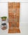 Orange Vintage Orange Patchwork Turkish Runner Rug - Handwoven Boho Carpet For Sale - Image 8 of 10